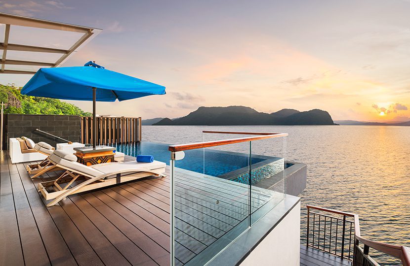 Langkawi St Regis Sunset Villa Pool Deck | World Travel Magazine Langkawi St Regis Sunset Villa Pool Deck