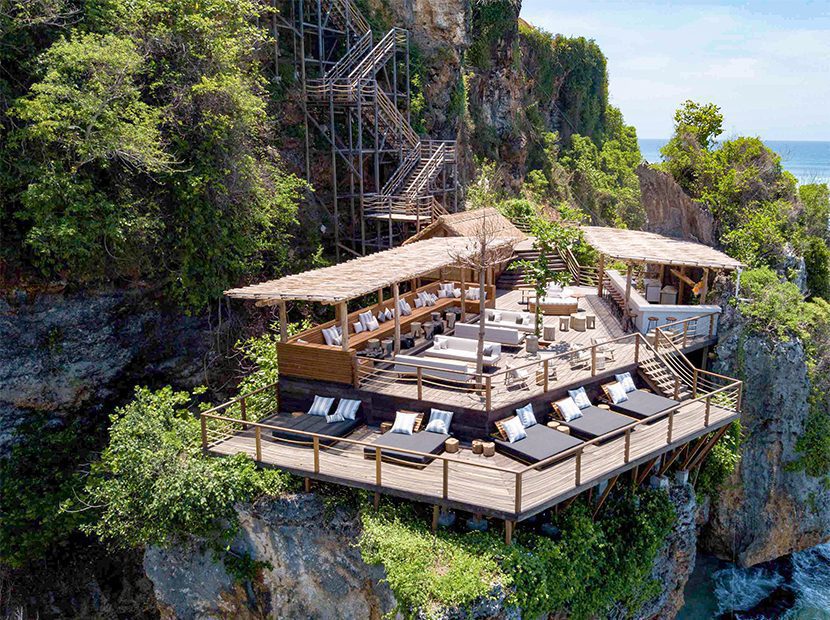 Ulu Cliffhouse Bali deck with awesome Indian Ocean views | World Travel Magazine Ulu Cliffhouse Bali deck with awesome Indian Ocean views