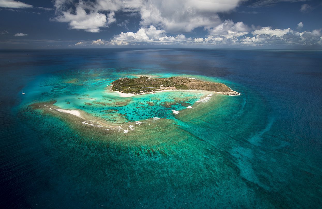 An aerial view of Necker Island | World Travel Magazine An aerial view of Necker Island