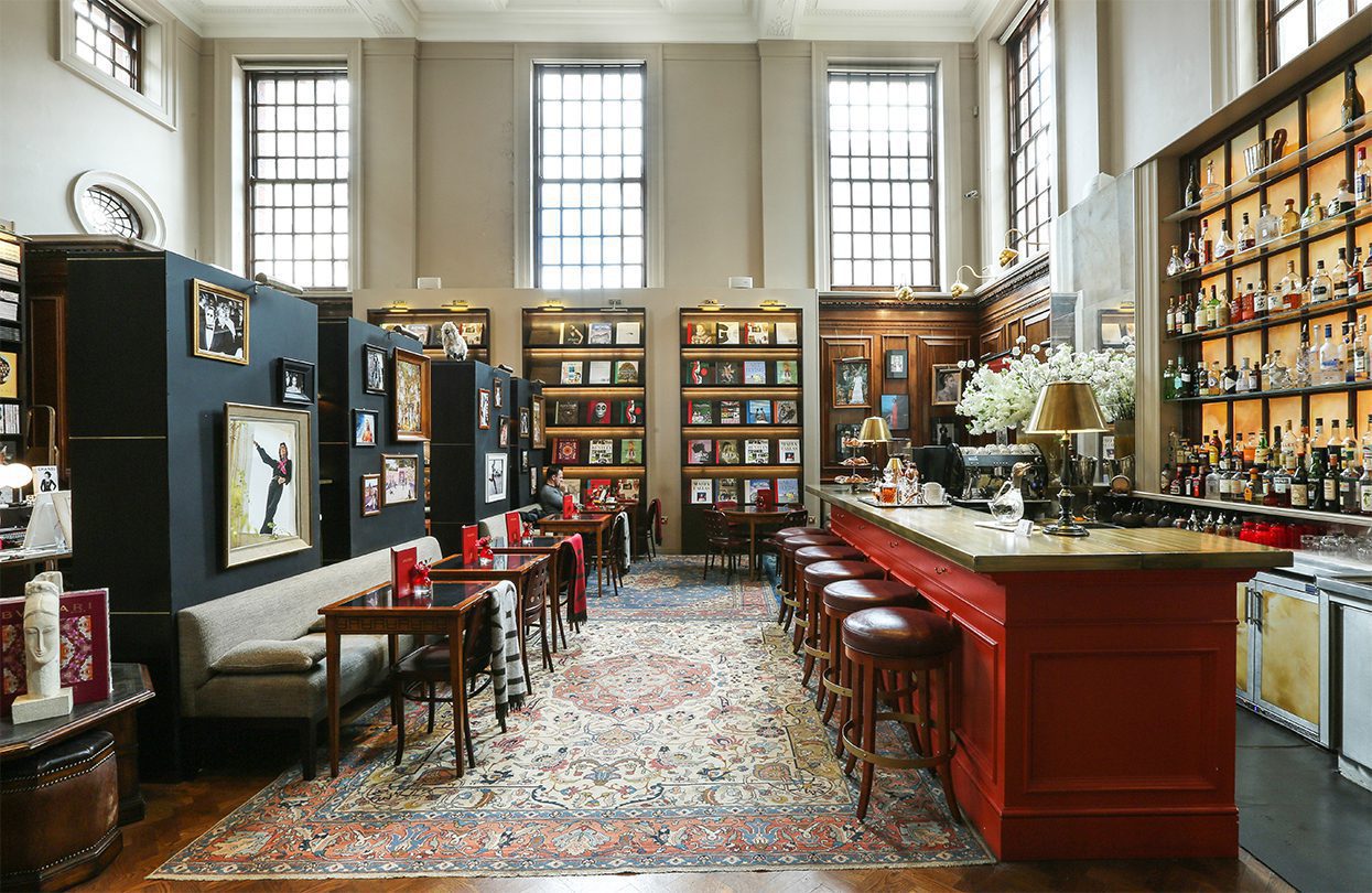 Swans bar at Maison Assouline, designed as a contemporary library | World Travel Magazine Swans bar at Maison Assouline, designed as a contemporary library