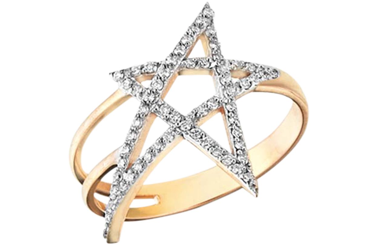 Kismet by Milka Open Struck Star Ring at thealkemistry | World Travel Magazine Kismet by Milka Open Struck Star Ring at thealkemistry.com