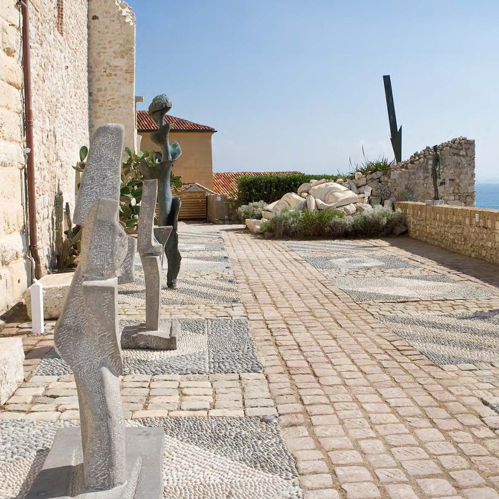 Sculptures facing the sea at the Picasso Museum | World Travel Magazine Sculptures facing the sea at the Picasso Museum