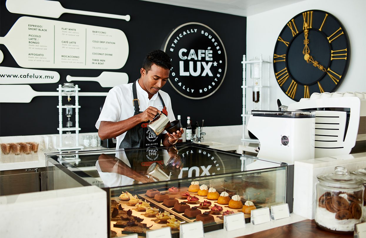 Lux North Male Atoll - LUX’s own café indulges with sublime sweets and treats | World Travel Magazine Lux North Male Atoll - LUX’s own café indulges with sublime sweets and treats