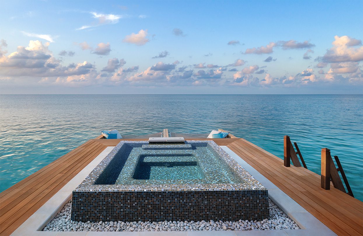 Waldorf Astoria Maldives Ithaafushi - Gorgeous views from the overwater villa | World Travel Magazine Waldorf Astoria Maldives Ithaafushi - Gorgeous views from the overwater villa