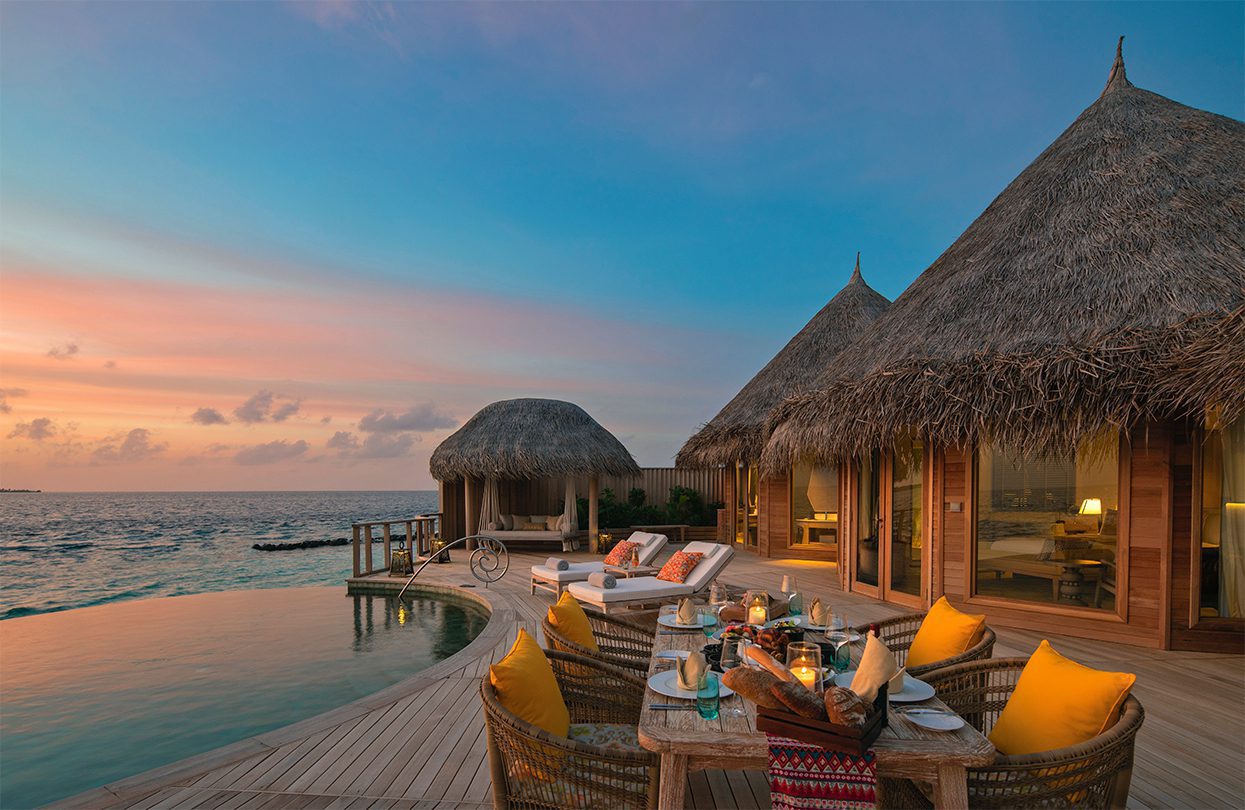 The romantic spectacle of The Nautilus Maldives at sunset | World Travel Magazine The romantic spectacle of The Nautilus Maldives at sunset