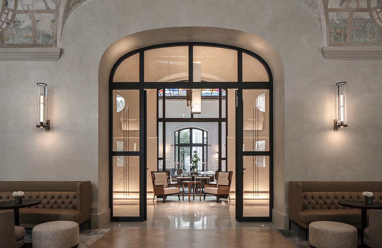 Lobby view from Bar Joséphine | World Travel Magazine Lobby view from Bar Joséphine