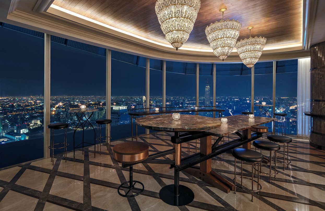 Waldorf Astoria Bangkok The Loft Art Table | World Travel Magazine Waldorf Astoria Bangkok The Loft Art Table