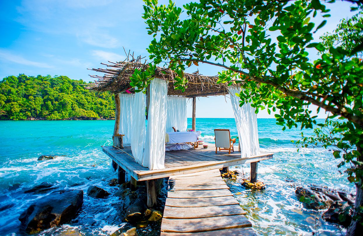 Song Saa Private Island outdoor spa sala | World Travel Magazine Song Saa Private Island outdoor spa sala