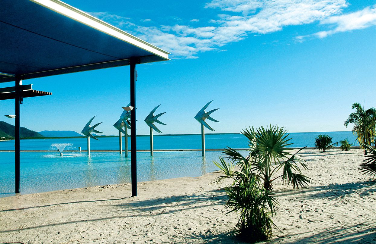 Year-round swimming is a treat at Cairn’s Esplanade Lagoon, photo by Tourism and Events Queensland | World Travel Magazine Year-round swimming is a treat at Cairn’s Esplanade Lagoon, photo by Tourism and Events Queensland