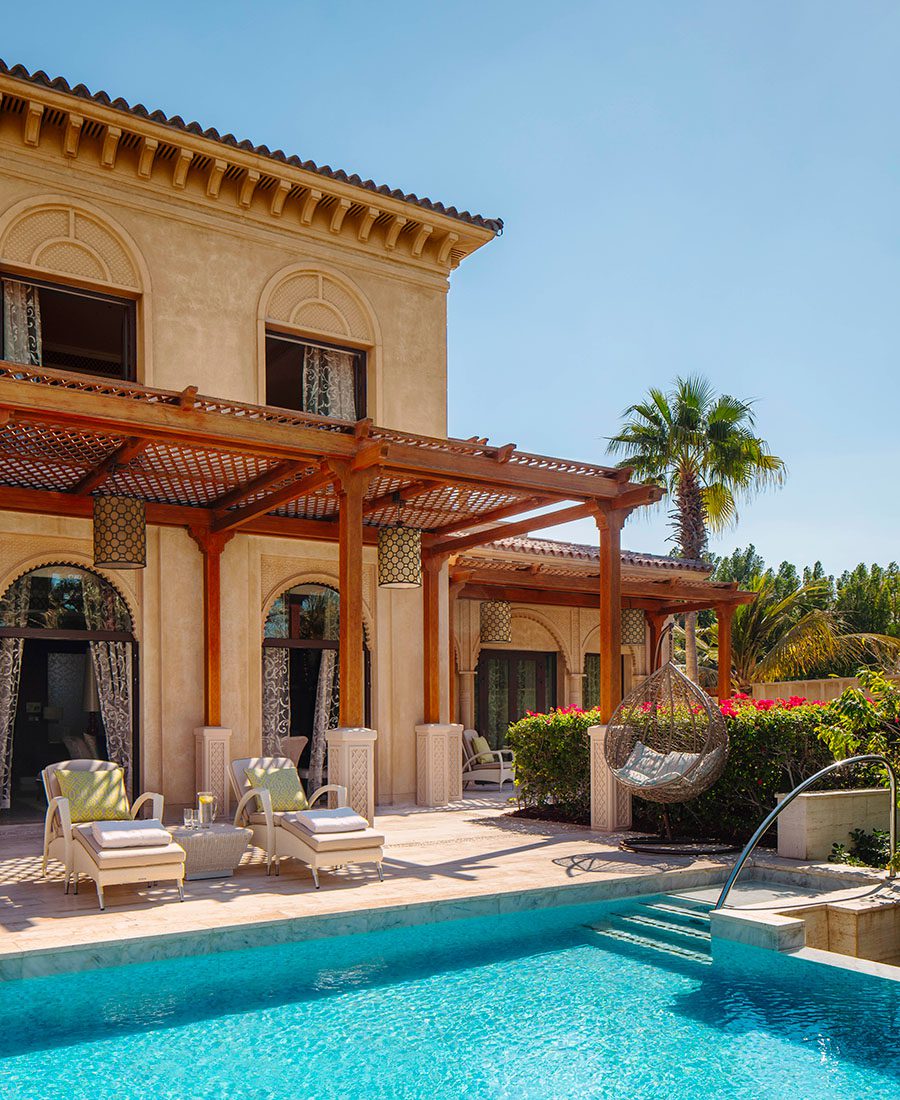 One and Only, The Palm's Villa Pool, photo by One&Only | World Travel Magazine One and Only, The Palm's Villa Pool, photo by One&Only