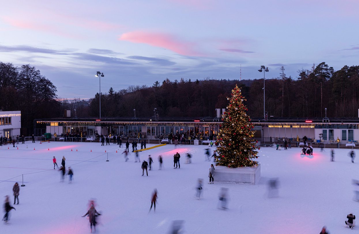 Zurich 6,000 square metre Dolder rink, image by Dominik Baur, Zürich Tourism | World Travel Magazine Zurich 6,000 square metre Dolder rink, image by Dominik Baur, Zürich Tourism