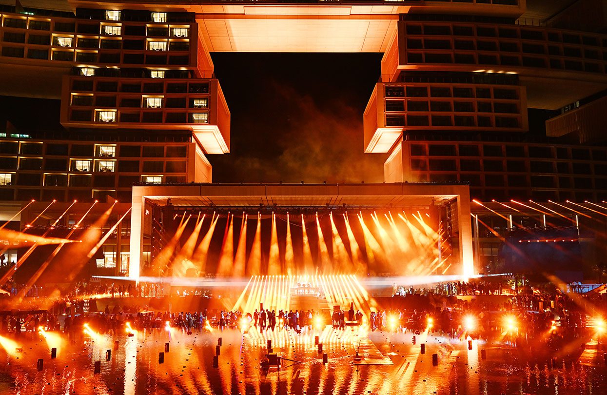 Swedish House Mafia entertain guests at the after party for the Grand Reveal of Dubai’s newest luxury hotel Atlantis The Royal, photo by Jeff Spicer, Getty Images for Atlantis The Royal | World Travel Magazine Swedish House Mafia entertain guests at the after party for the Grand Reveal of Dubai’s newest luxury hotel Atlantis The Royal, photo by Jeff Spicer, Getty Images for Atlantis The Royal