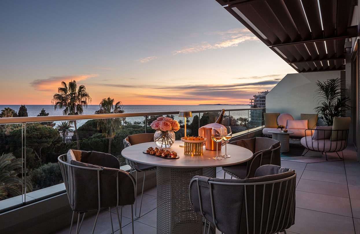 Anantara Plaza Nice Hotel’s Presidential Suite Balcony | World Travel Magazine Anantara Plaza Nice Hotel’s Presidential Suite Balcony
