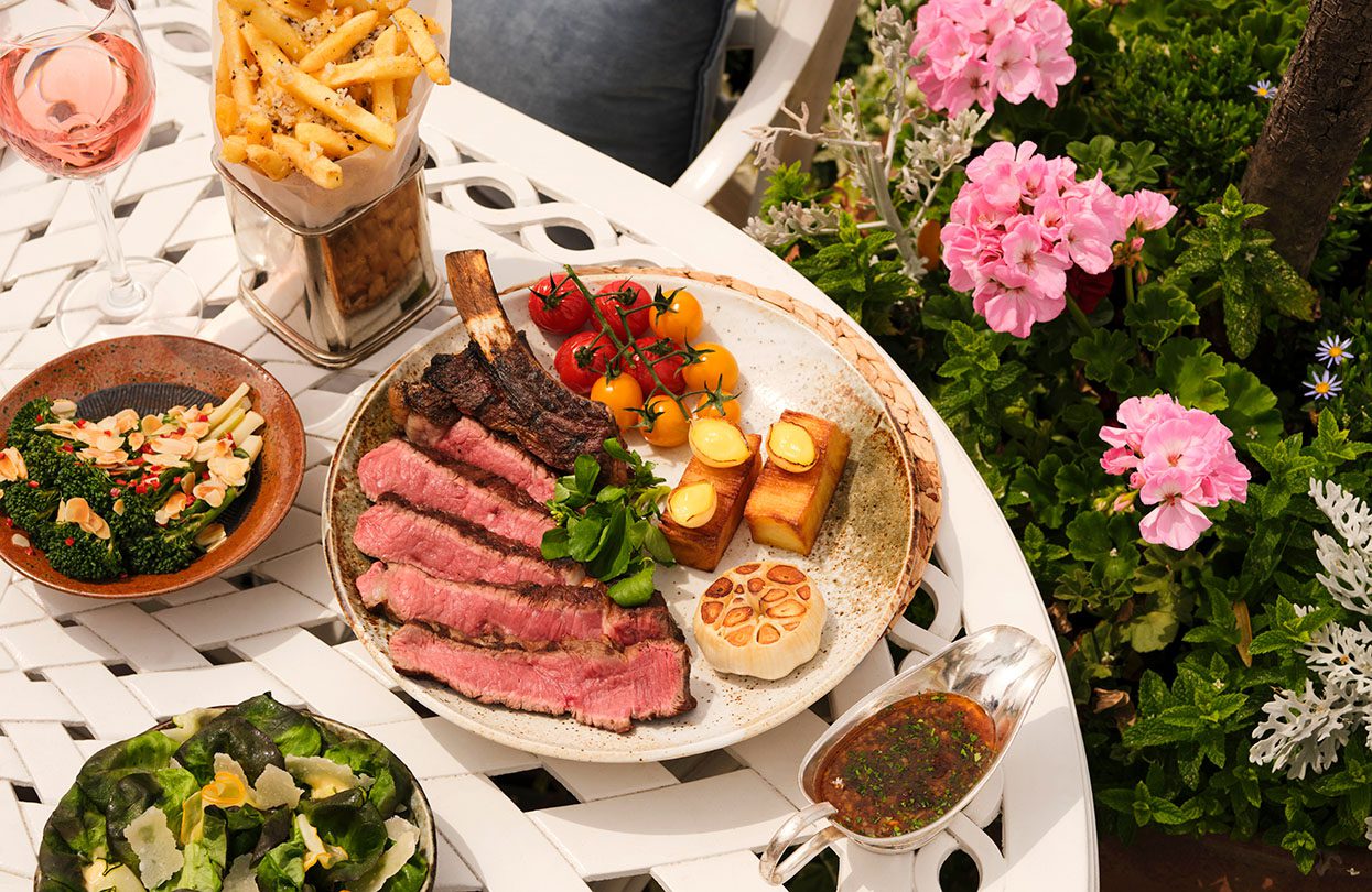 The Dorchester Rooftop's summer menu - Cote du boeuf | World Travel Magazine The Dorchester Rooftop's summer menu - Cote du boeuf