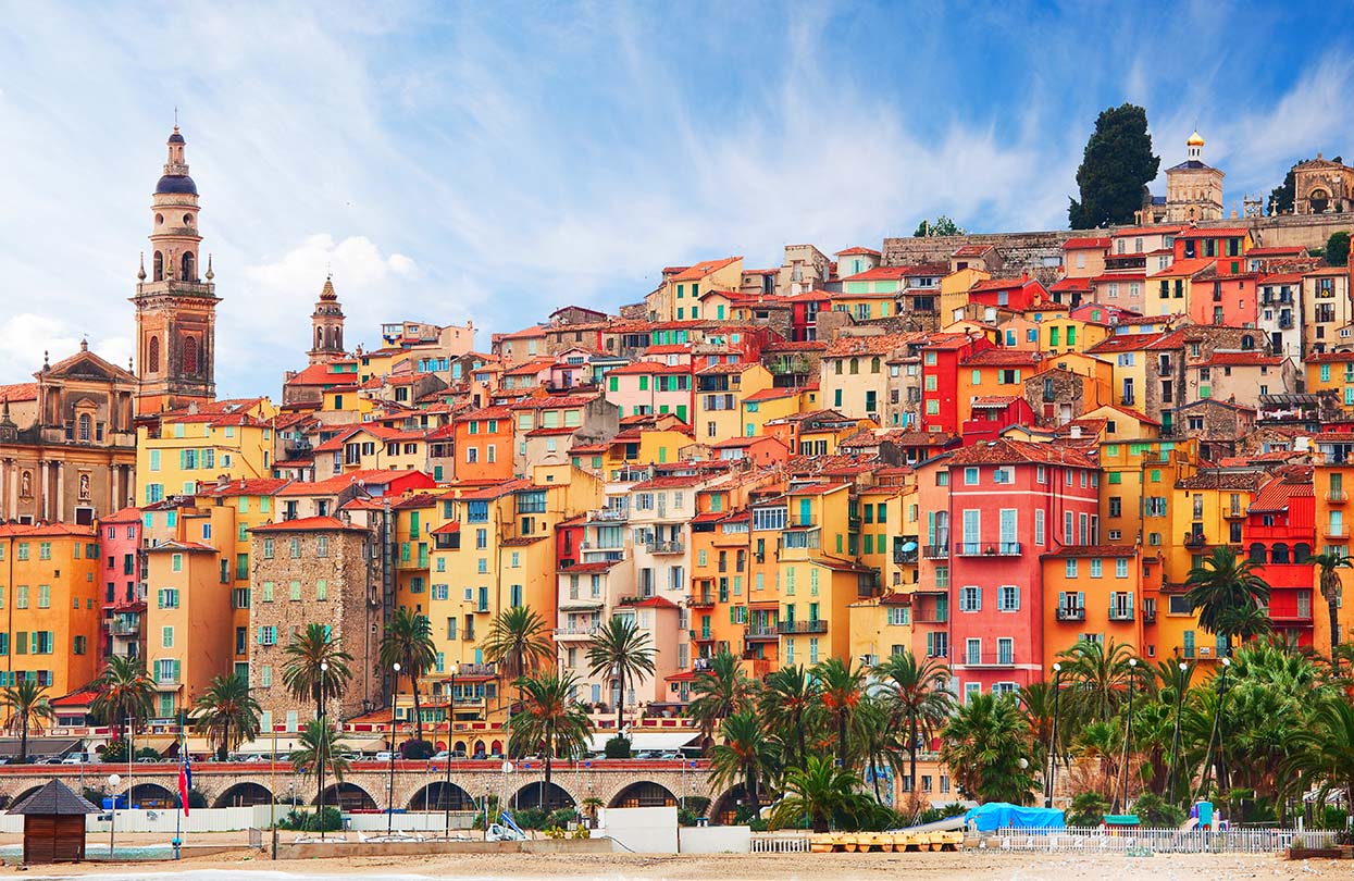 View of Menton Provence Alpes Cote dAzur, image by Nella, shutterstock | World Travel Magazine View of Menton Provence Alpes Cote dAzur, image by Nella, shutterstock