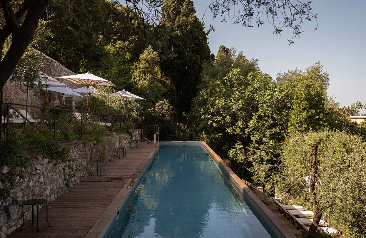 One of the many pools at Hôtel du Couvent | World Travel Magazine One of the many pools at Hôtel du Couvent