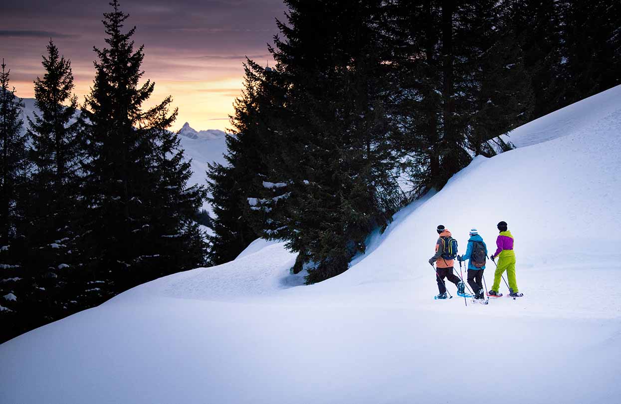 Snowshoeing across dreamy landscapes, Image Copyright JB Bieuville, Switzerland Tourism | World Travel Magazine Snowshoeing across dreamy landscapes, Image Copyright JB Bieuville, Switzerland Tourism